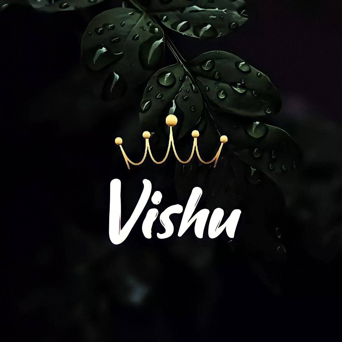 Vishu Yellow Crown Background