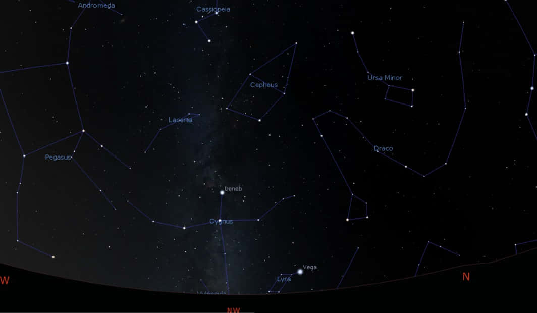 Visible Constellation Background