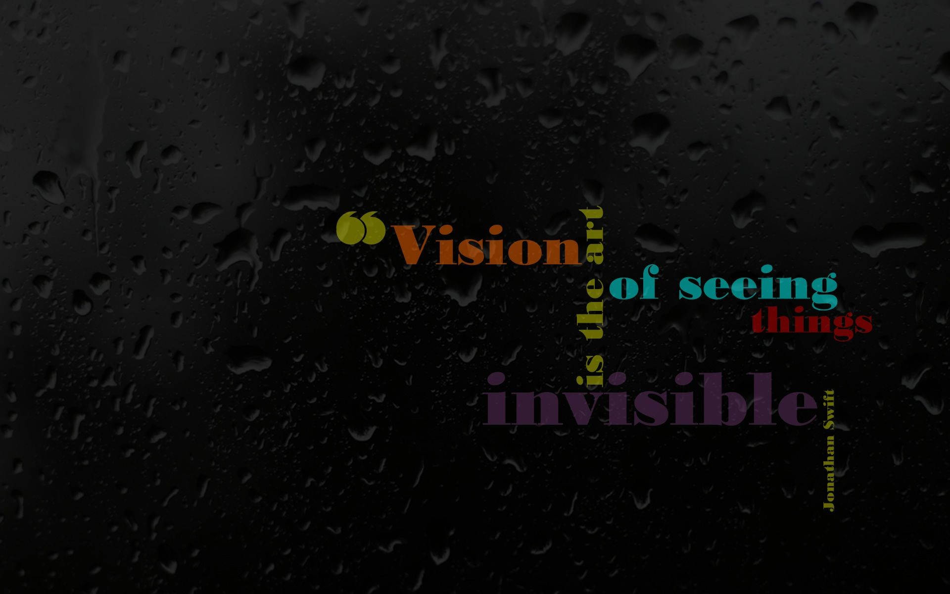 Vision Motivational Quotes Background