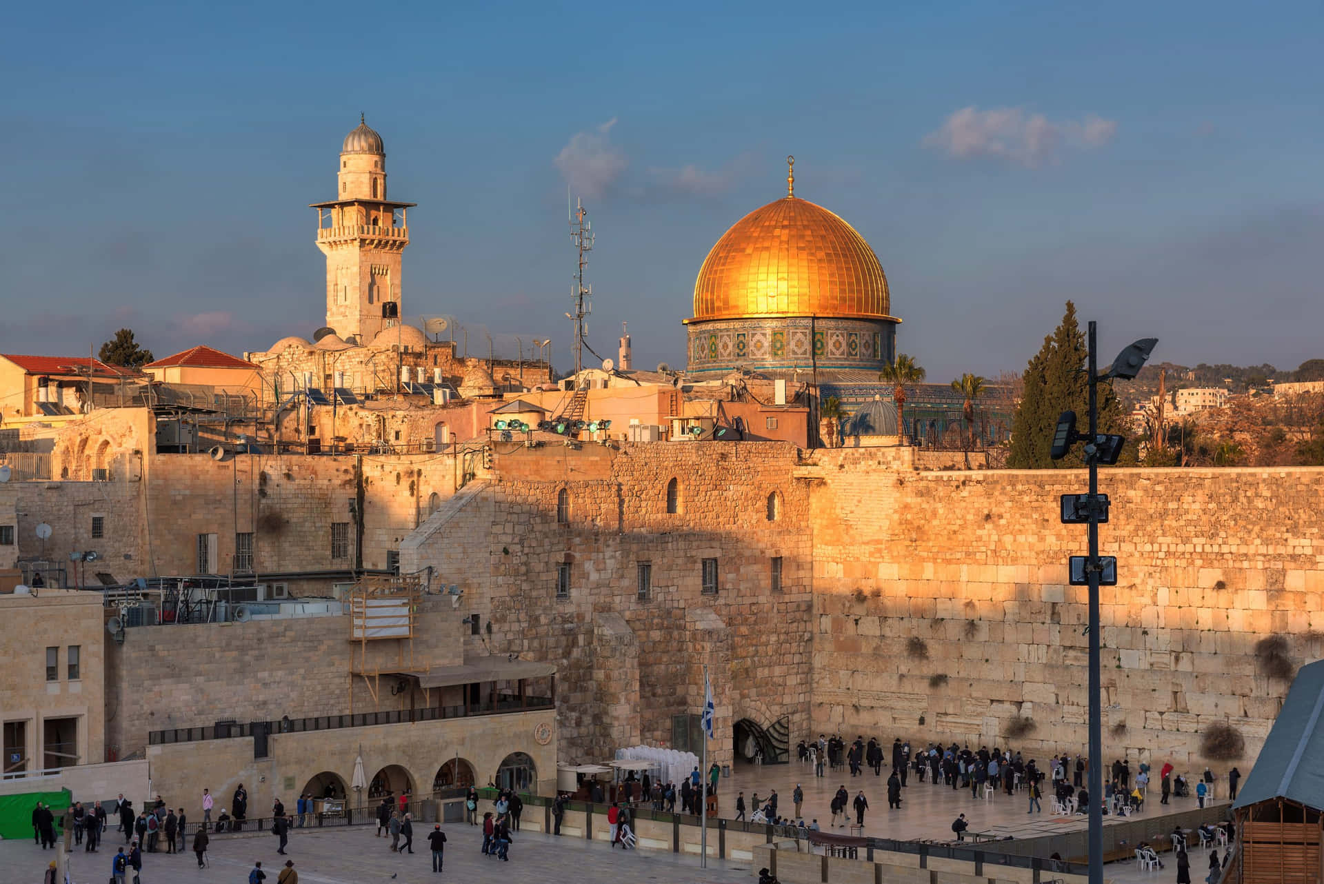 Visit Christian Wailing Wall Background