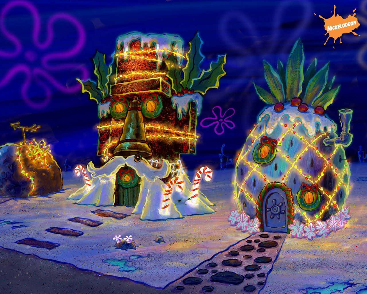 Visit Spongebob House - The Place Where Everyone Wants To Be! Background