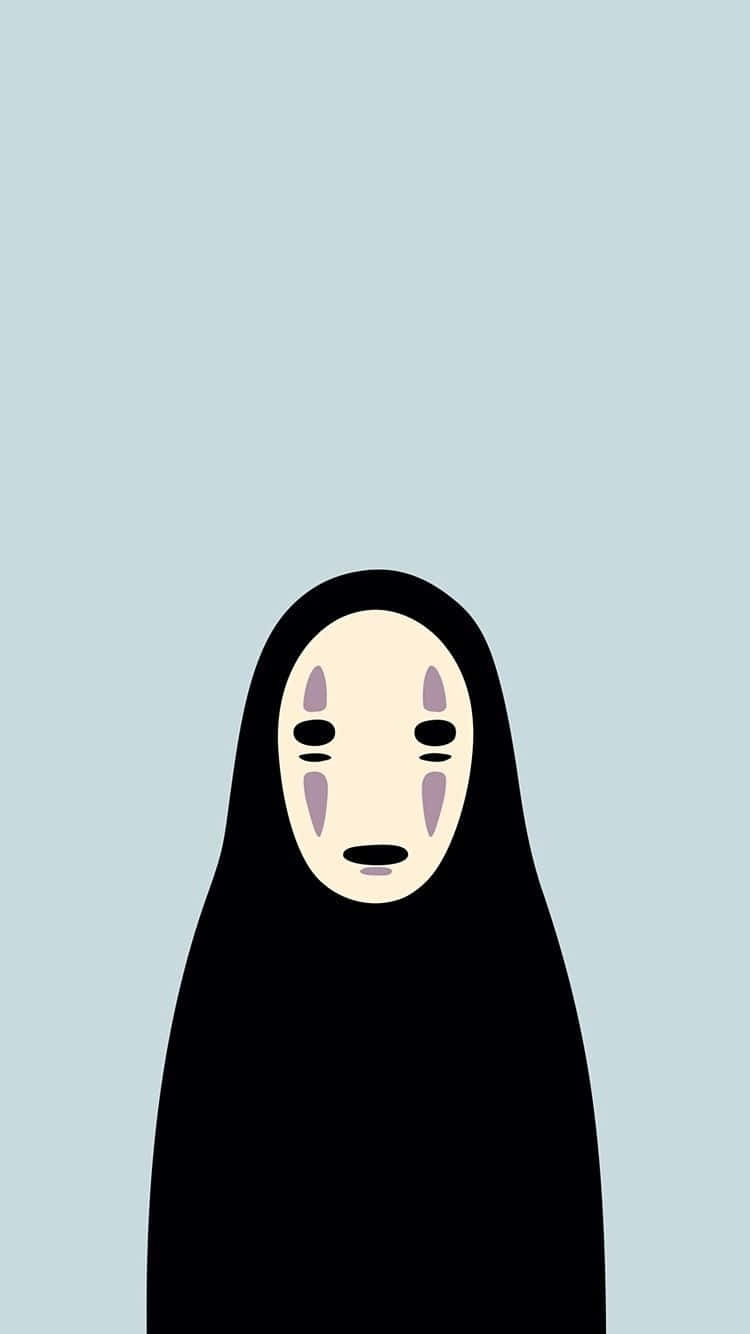 Visit The Magical World Of Spirited Away With This Minimalist Wallpaper Background
