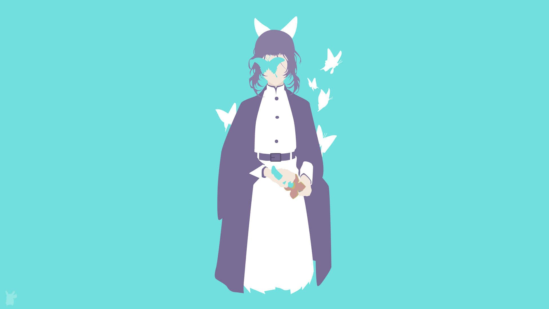 Visit The World Of Demon Slaying With Demon Slayer Minimalist Background