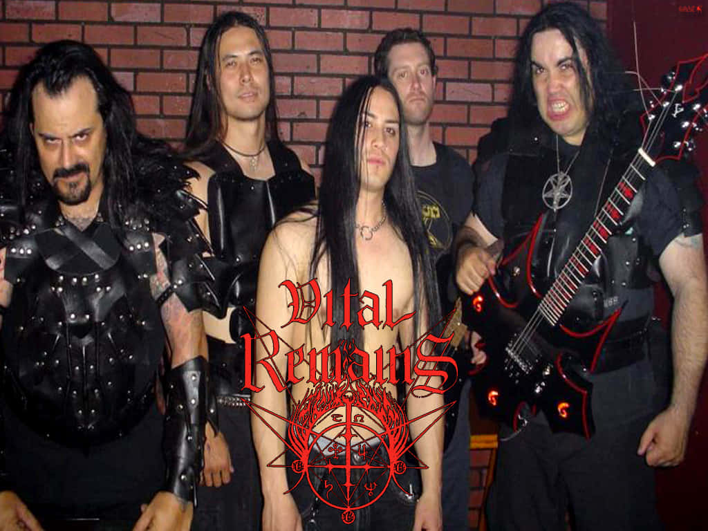 Vital Remains Band In Symphony Background
