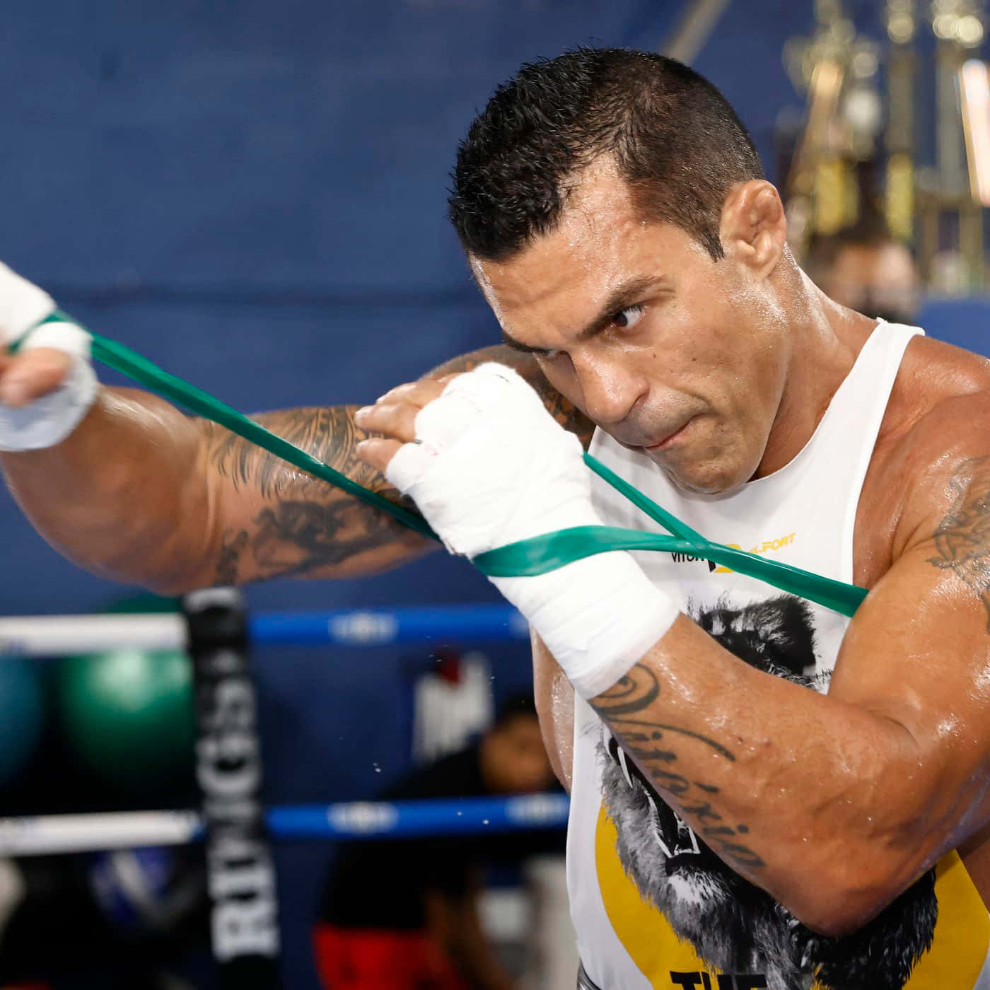 Vitor Belfort Media Workout In 2021 Background