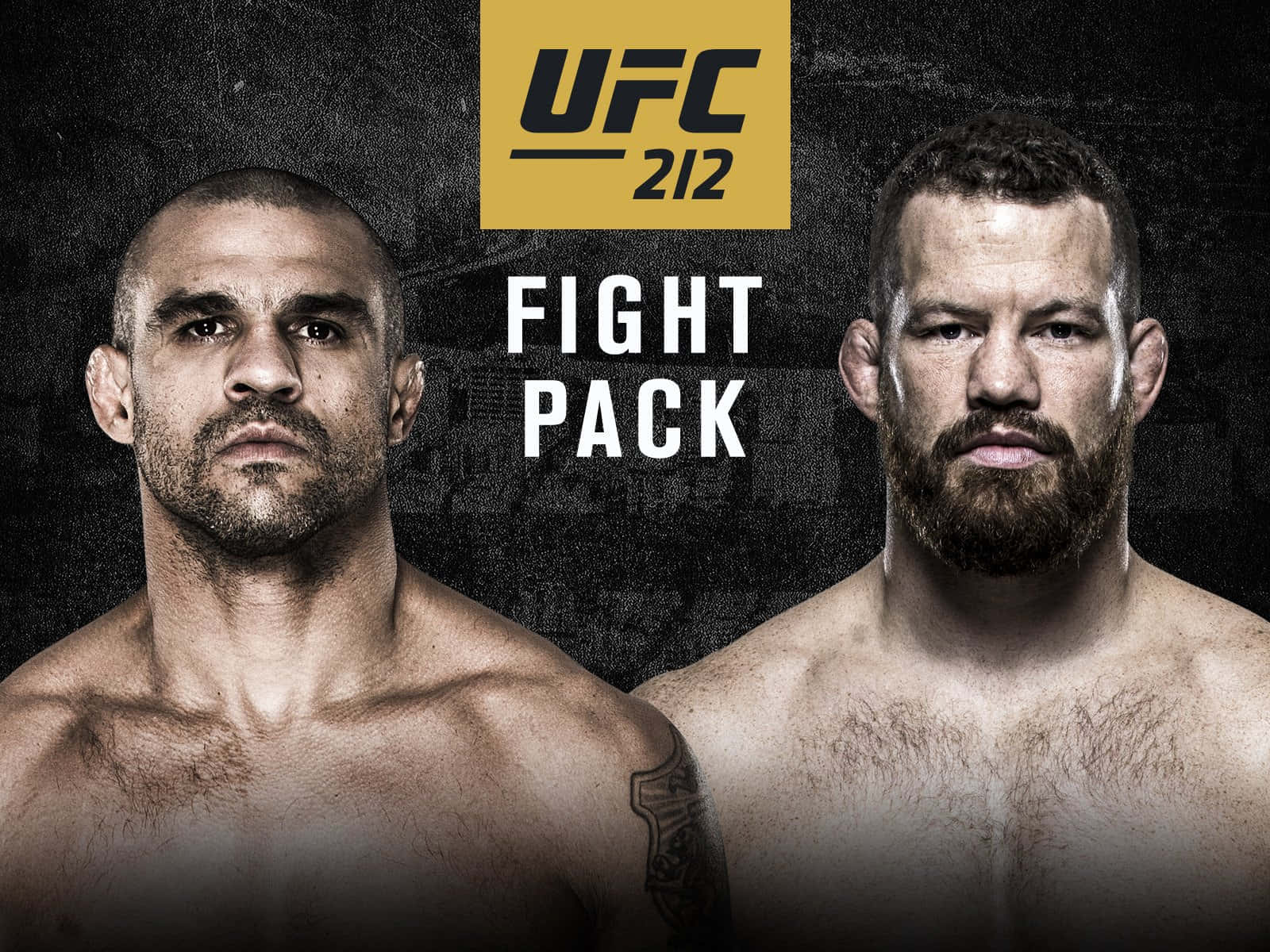 Vitor Belfort Versus Nate Marquardt Ufc 212 Poster Background