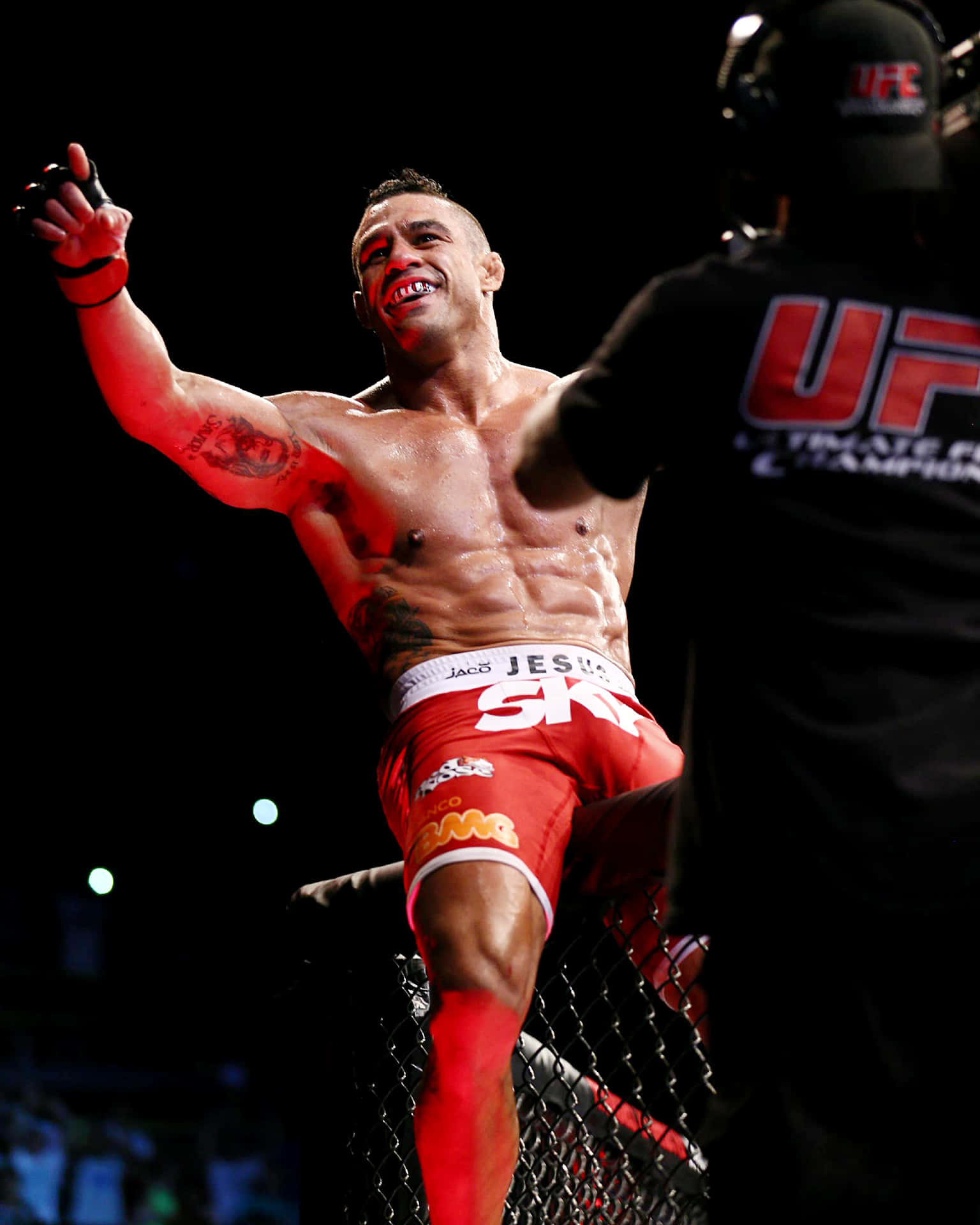 Vitor Belfort Victory In Ufc On Fx 7 2013 Background