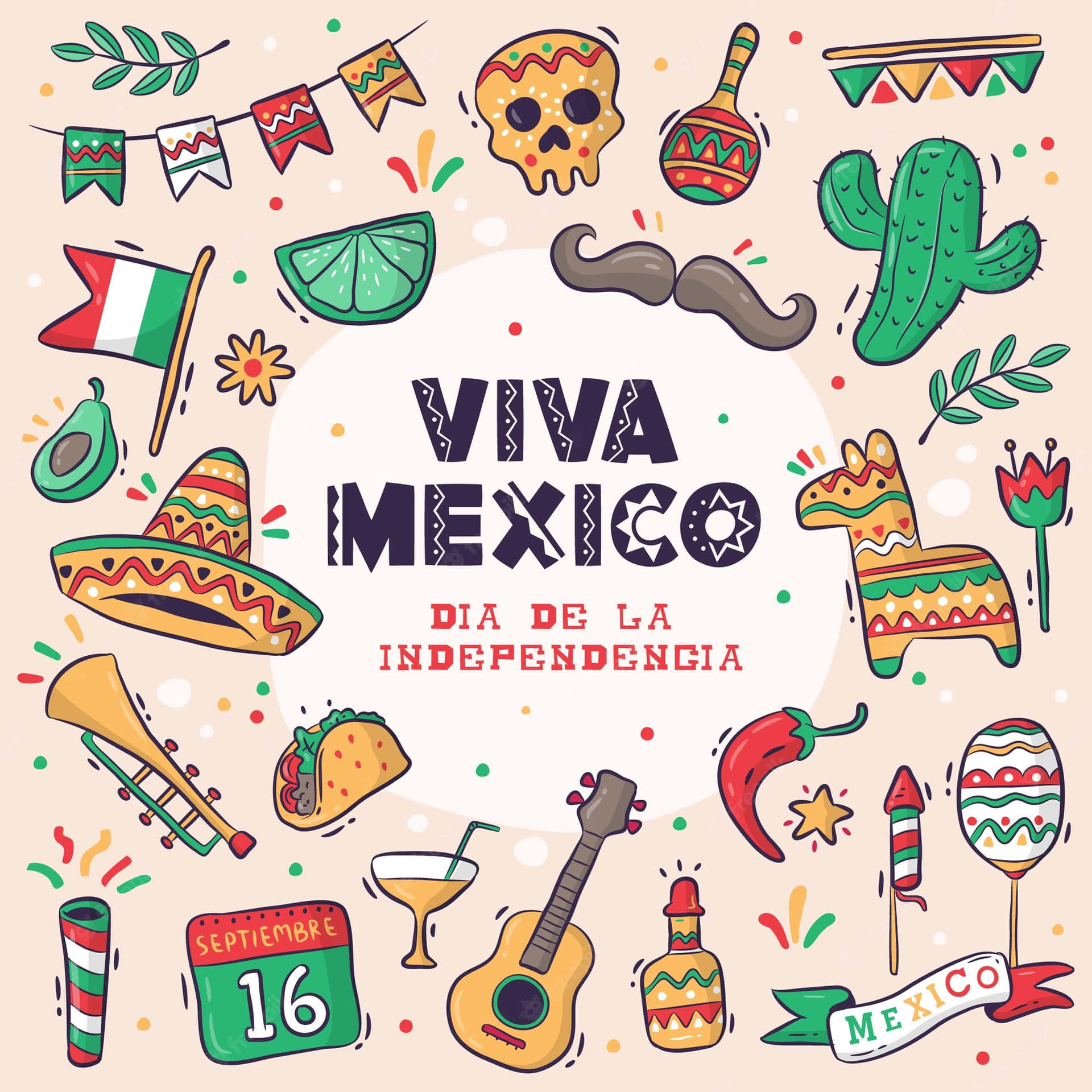 Viva Mexico! Background