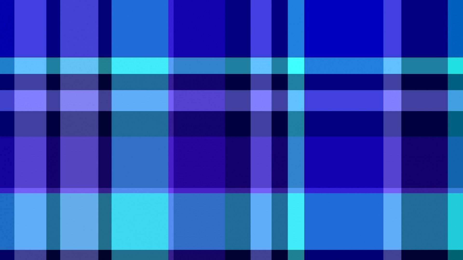 Vivid Blue Checkered Background