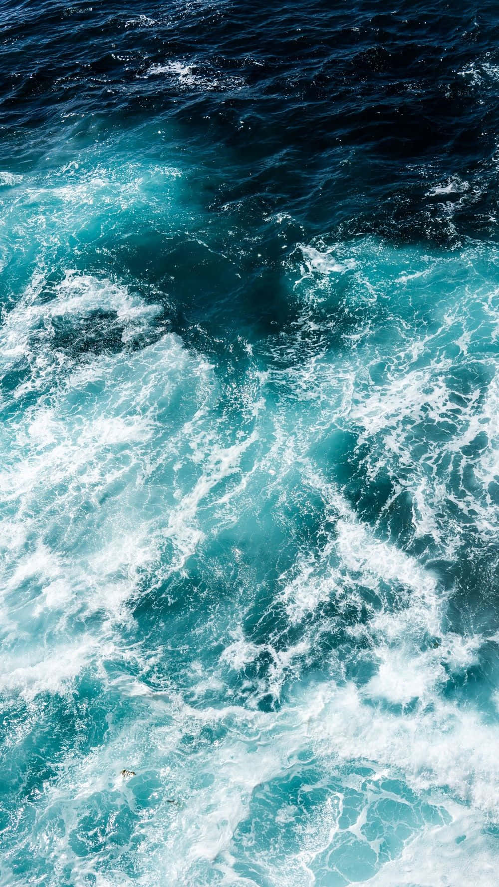 Vivid Blue Ocean Waves4 K U H D Background