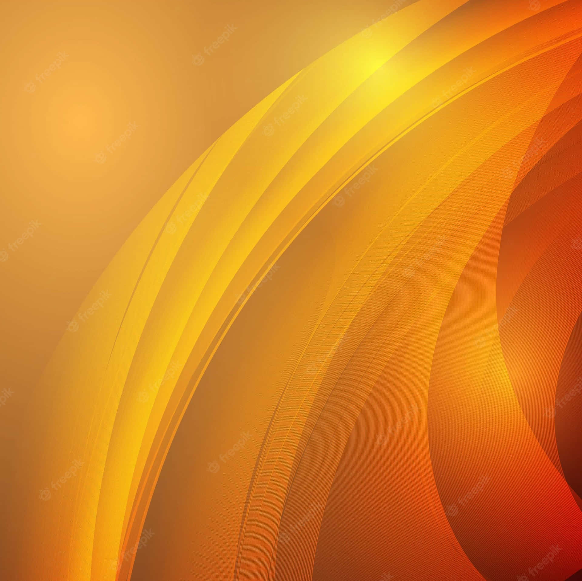 Vivid Contrast Of Red And Orange Background