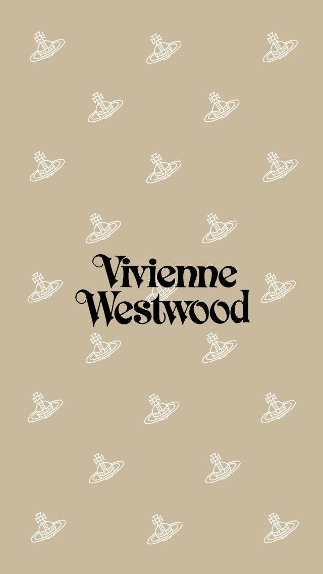 Vivienne Westwood Brown Orb Art Background