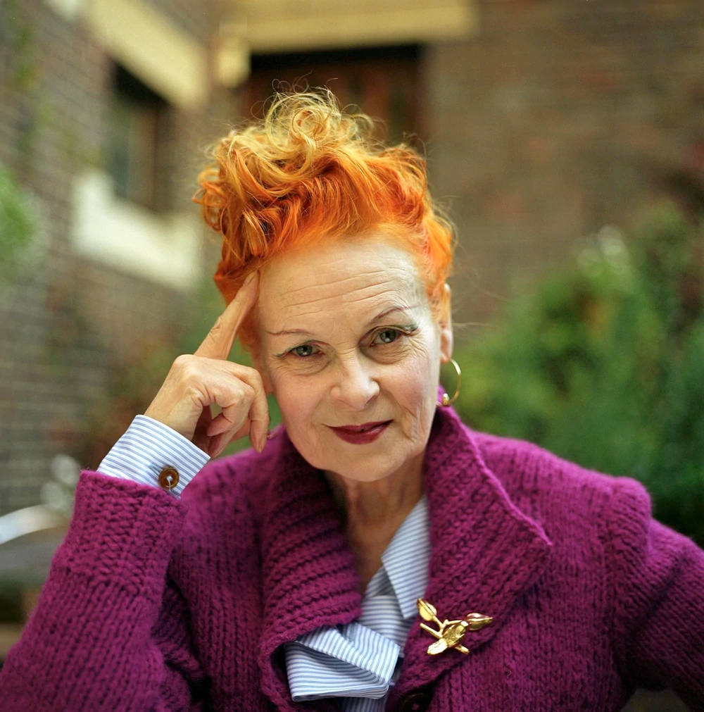 Vivienne Westwood Orange Hair Background