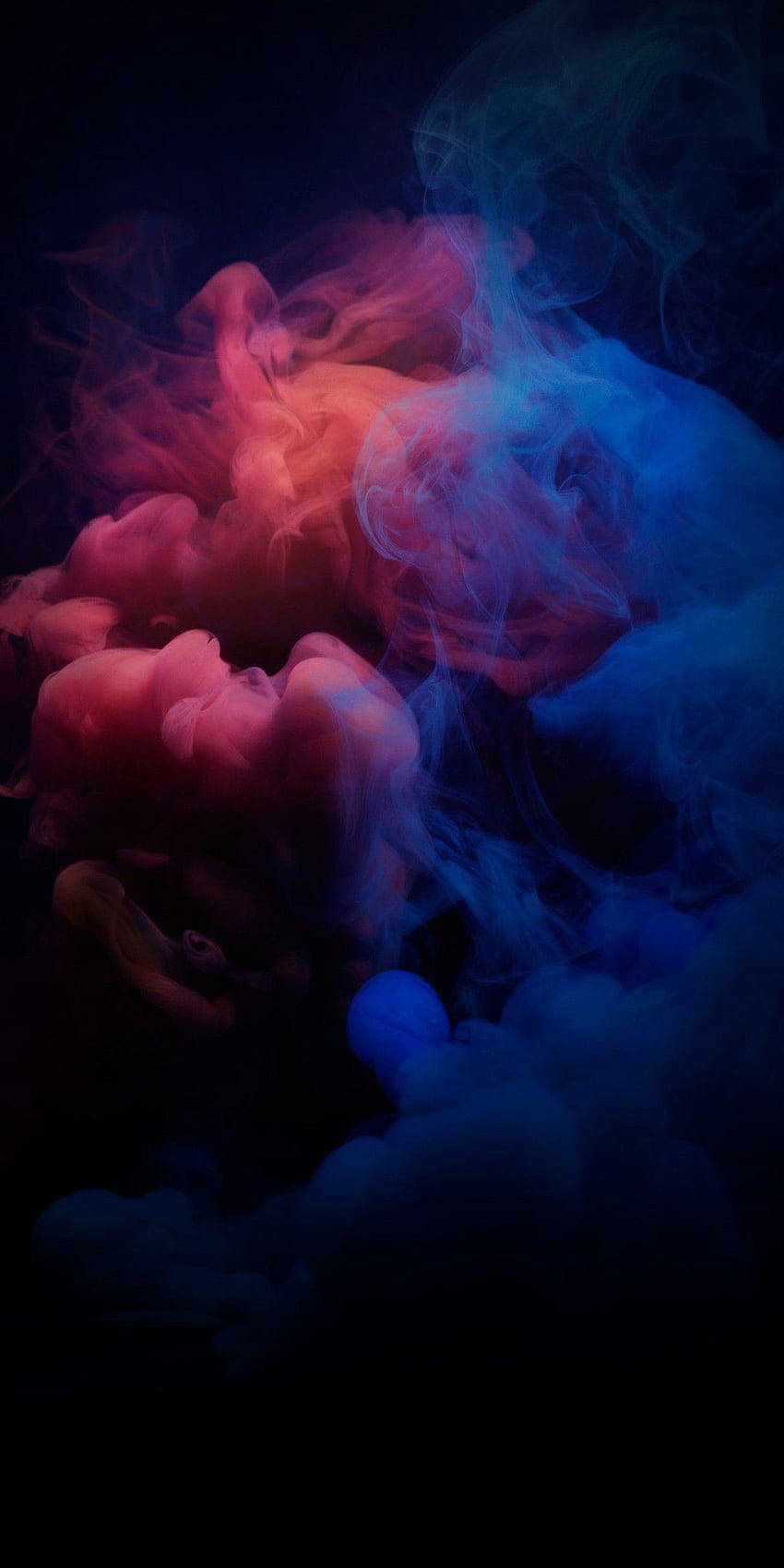 Vivo V20 Smoky Clouds Background