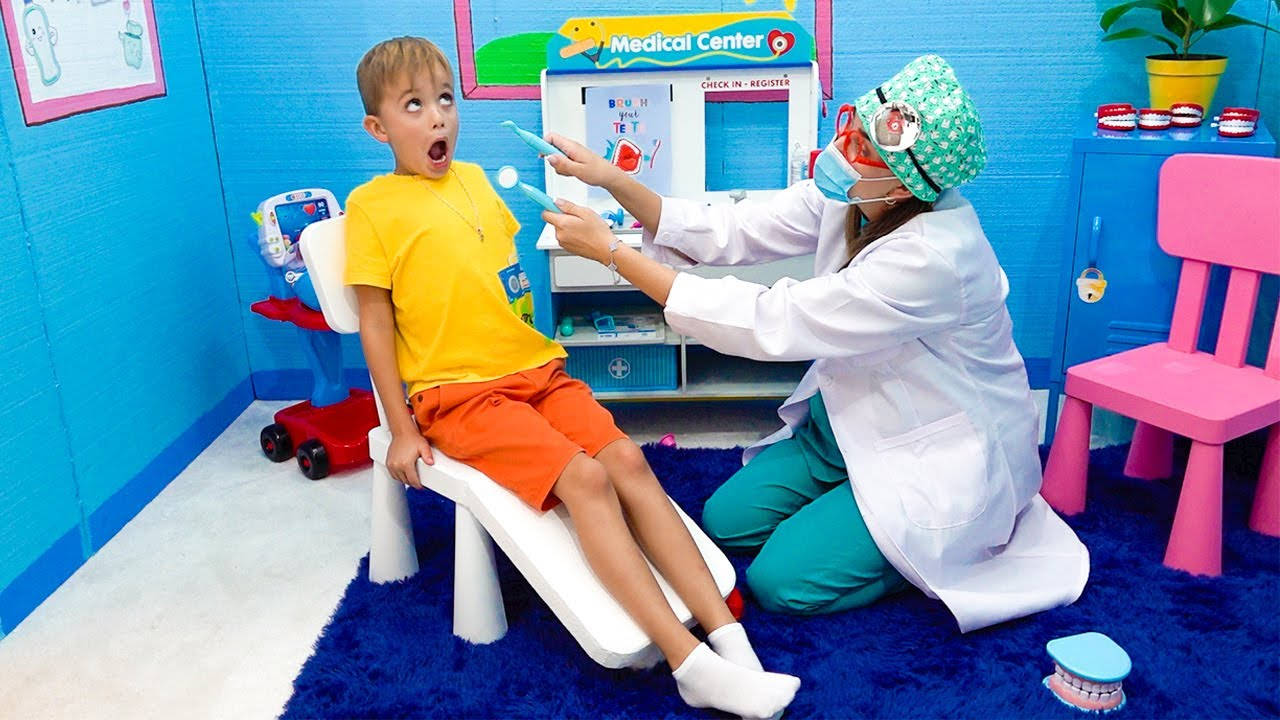 Vlad And Niki Visiting Dentist