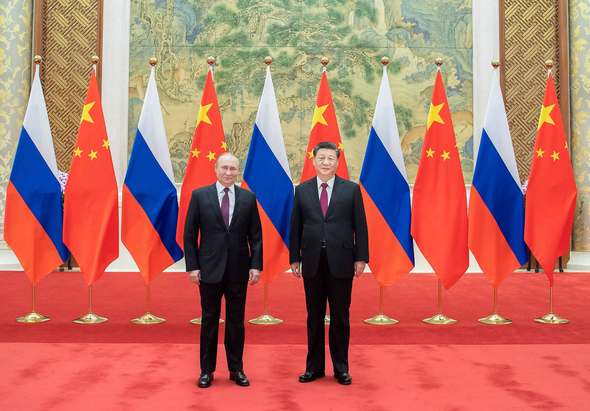 Vladimir Putin And Xi Jinping