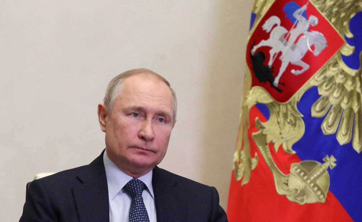 Vladimir Putin Looking Dismayed