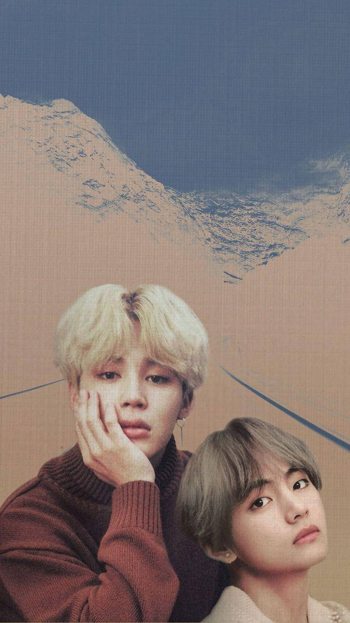 Vmin Beige Aesthetic Background