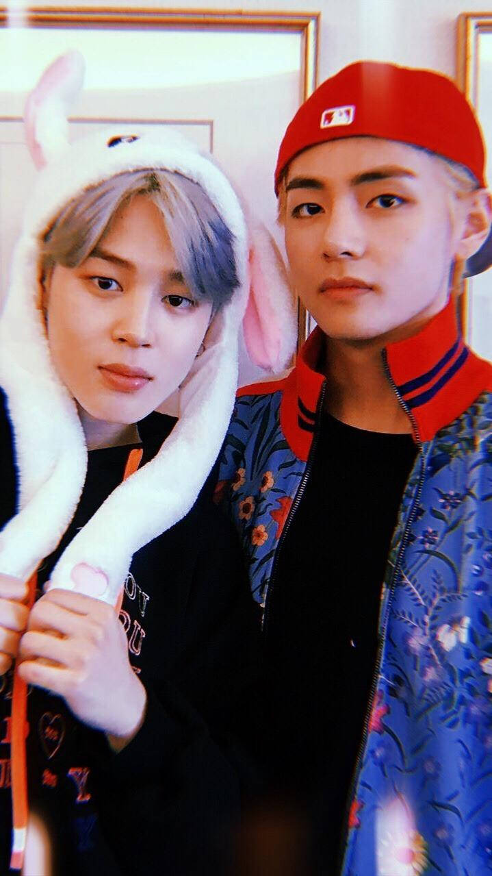 Vmin Bunny Hat Background