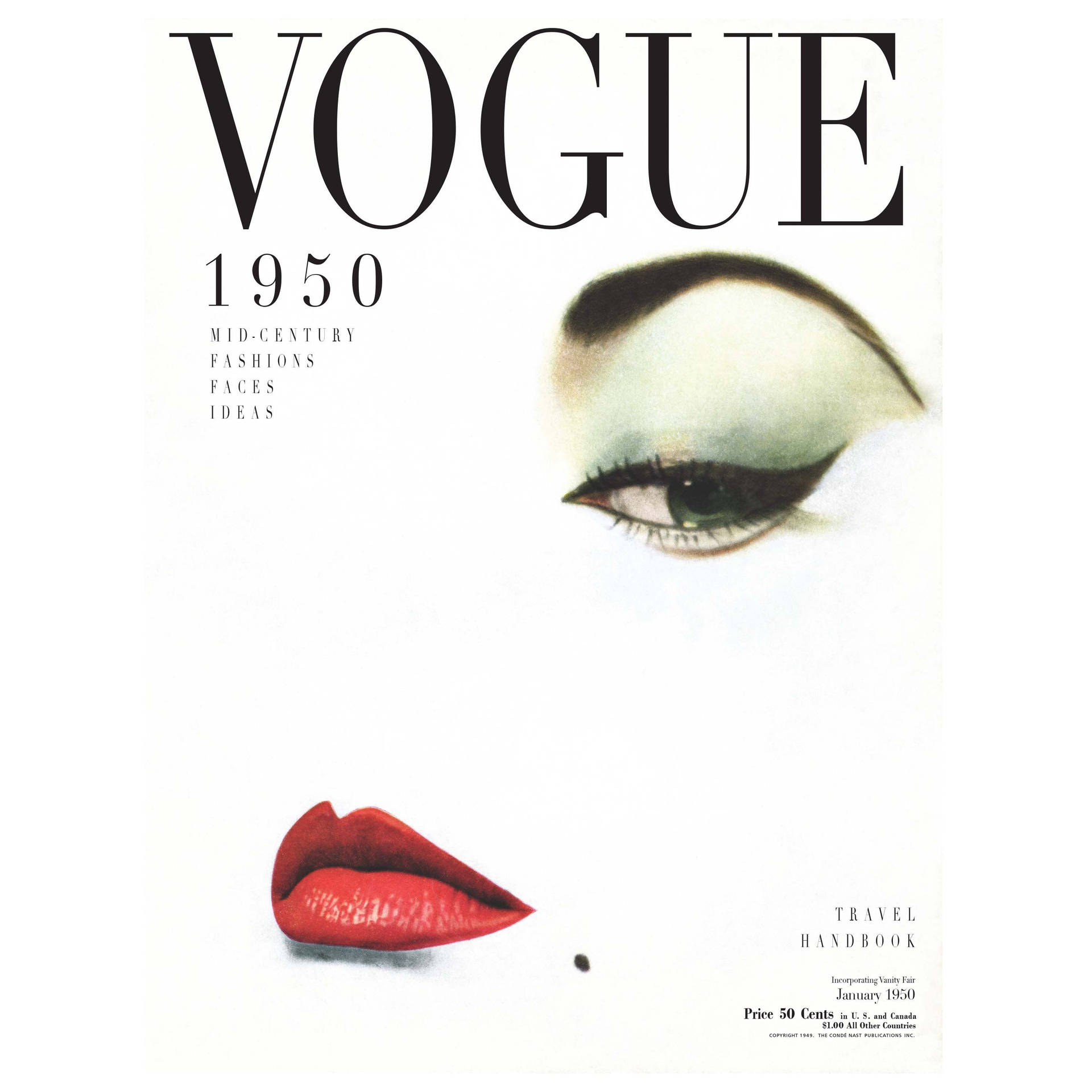 Vogue 1950 Cover Background