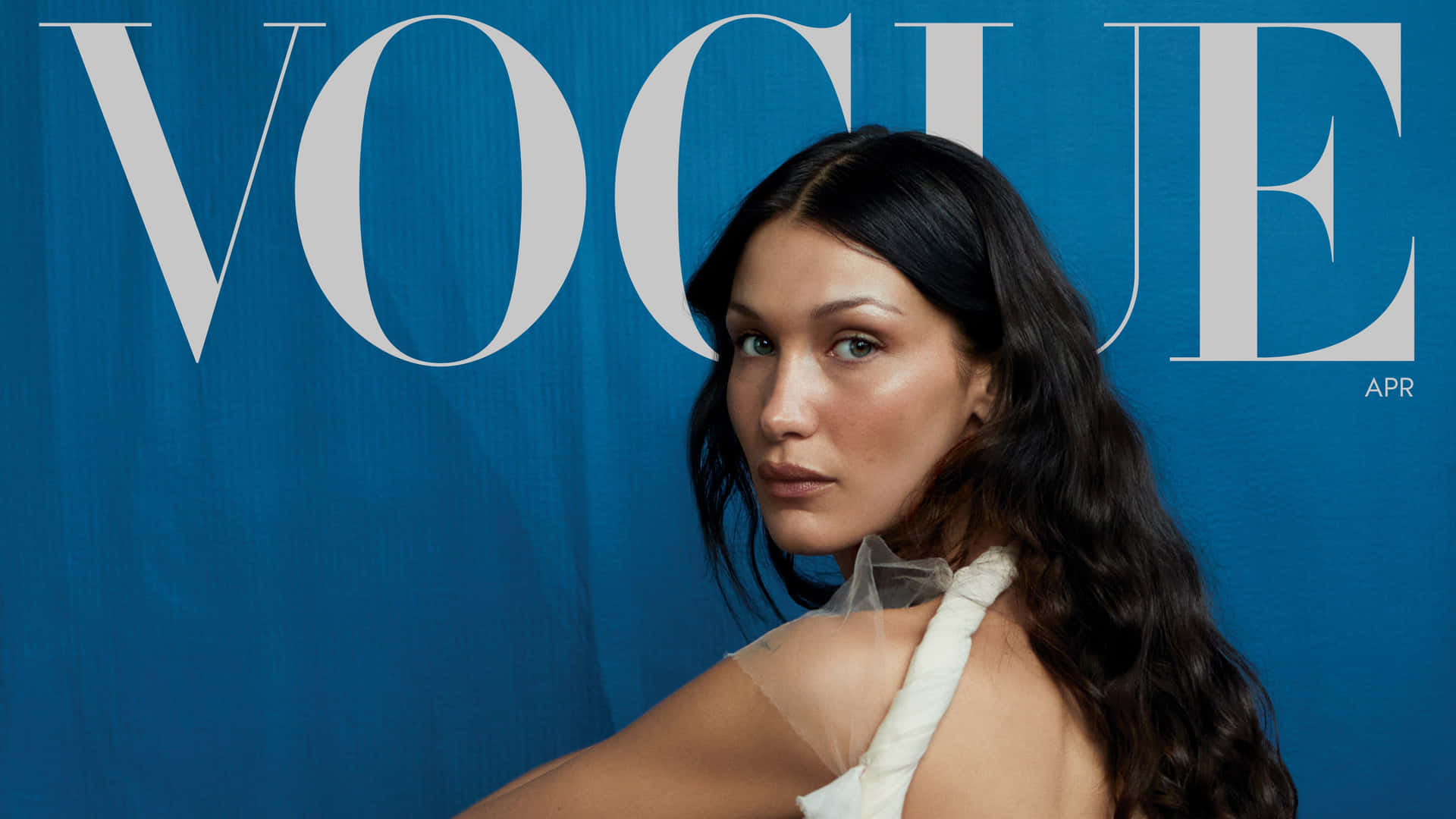 Vogue April Edition Cover Background