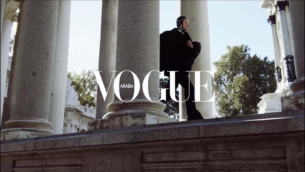 Vogue Arabia Editorial Setting Background