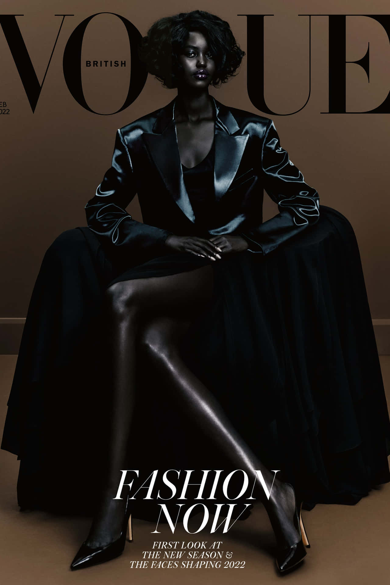 Vogue British Fashion Now Cover2022 Background