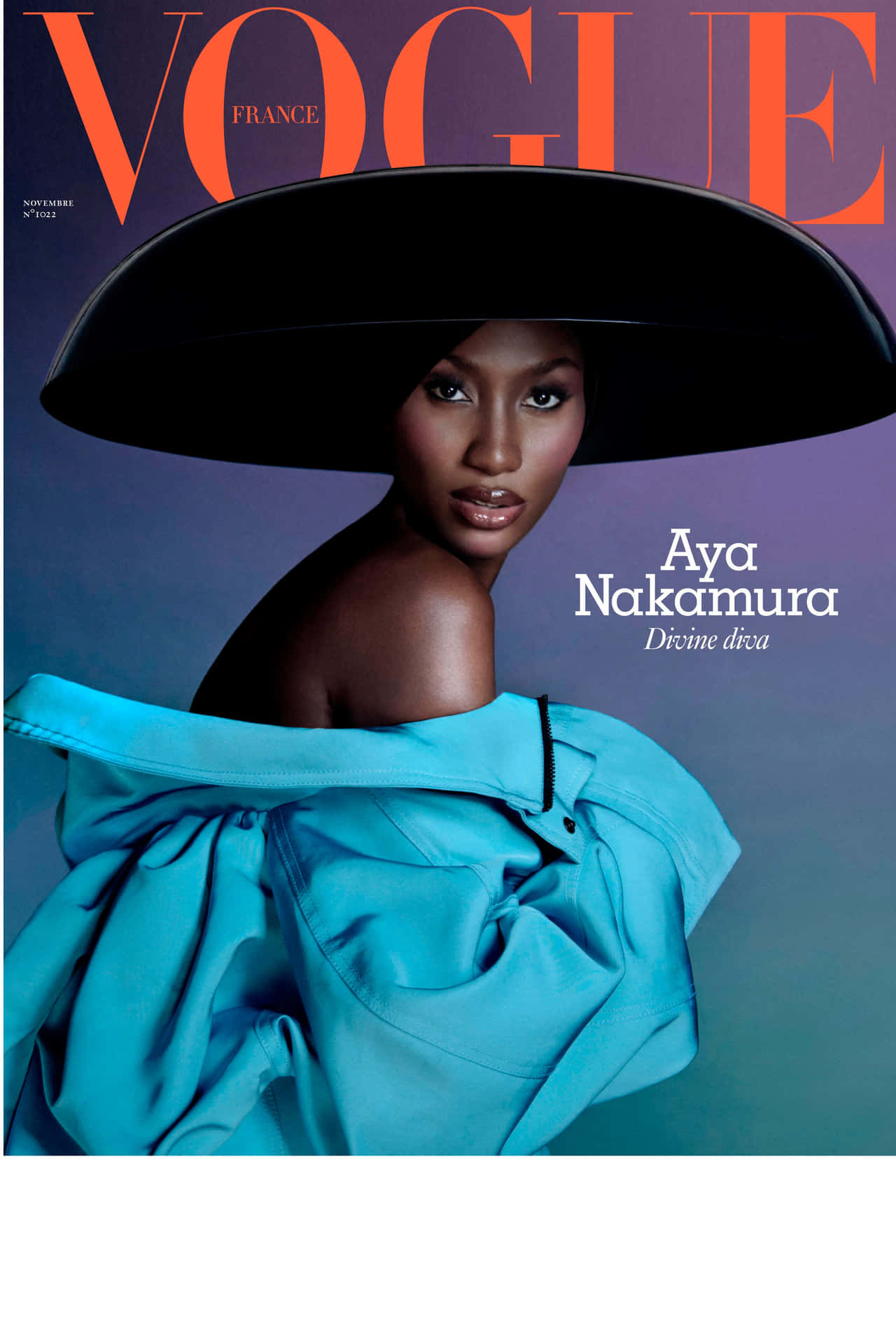 Vogue France Cover Aya Nakamura Background