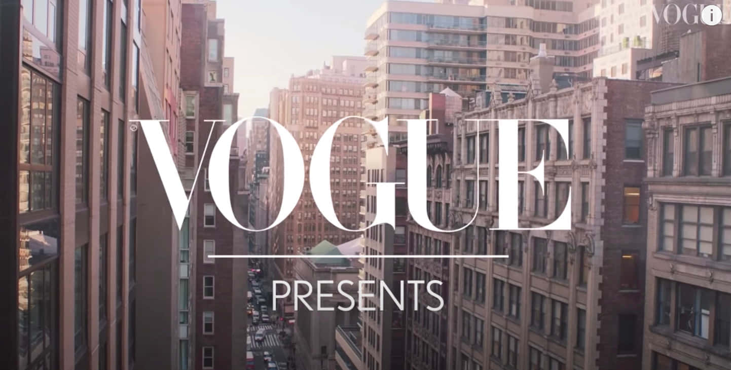 Vogue Presents Cityscape Background