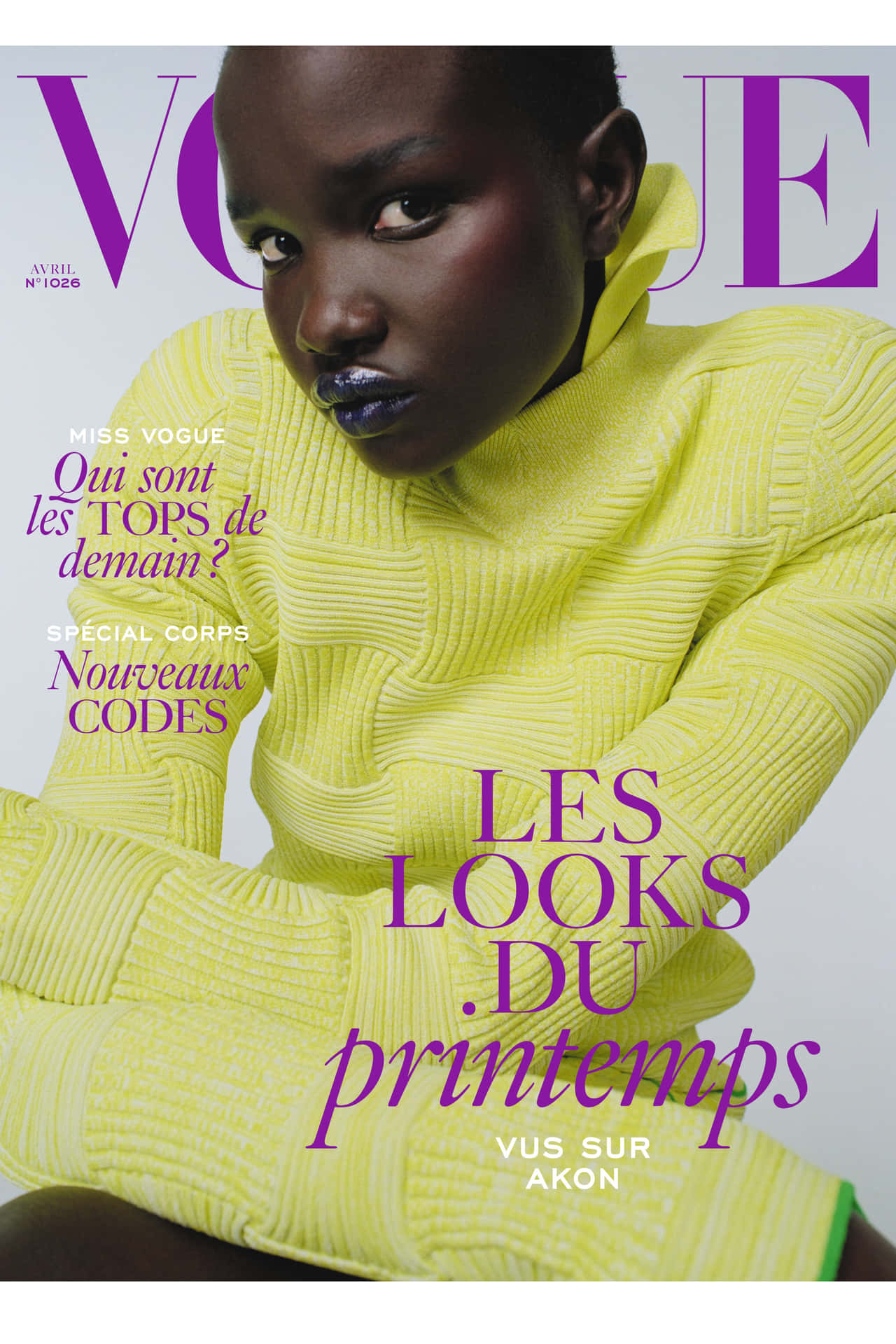 Vogue Spring Fashion Cover April Background