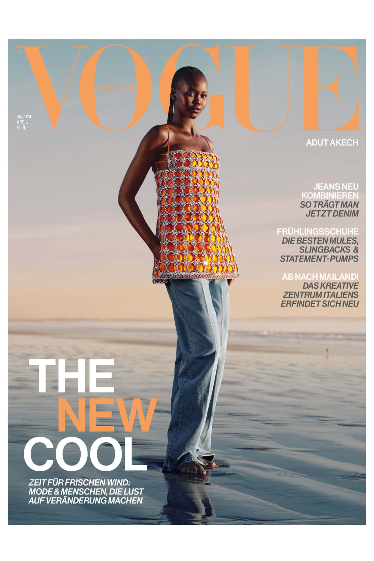 Vogue The New Cool Cover Background