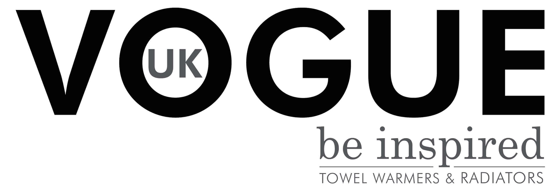 Vogue U K Towel Warmers Logo Background