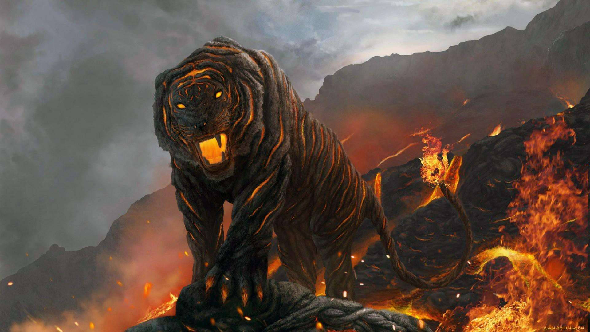 Volcanic Angry Tiger