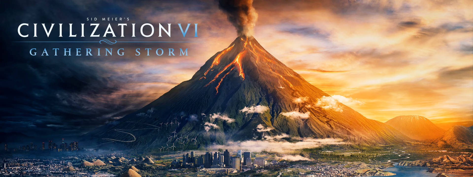 Volcano In Civilization 5 Background