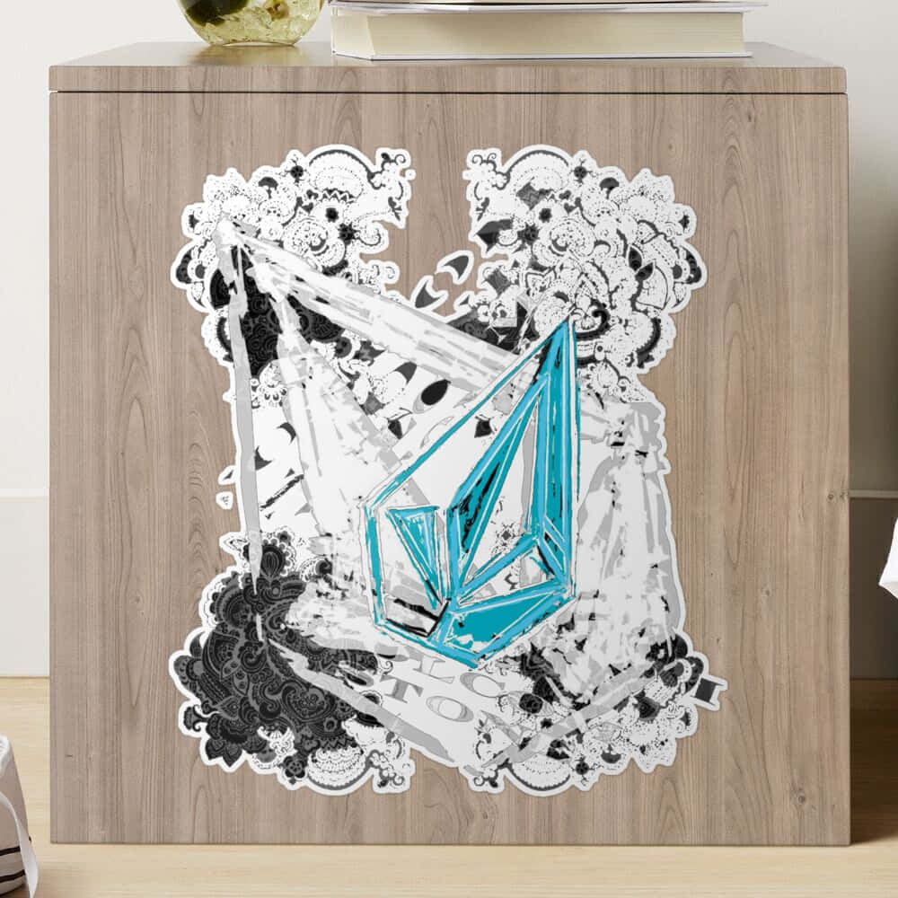 Volcom Logo Artwork Cabinet Background
