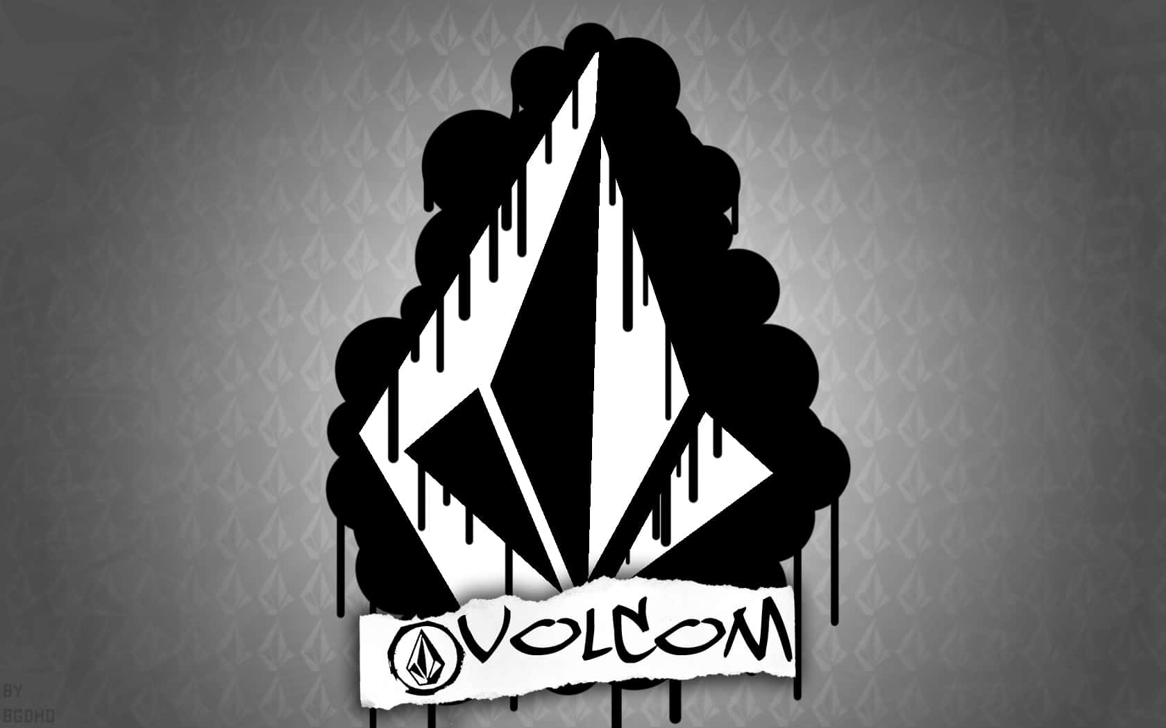 Volcom Logo Blackand White