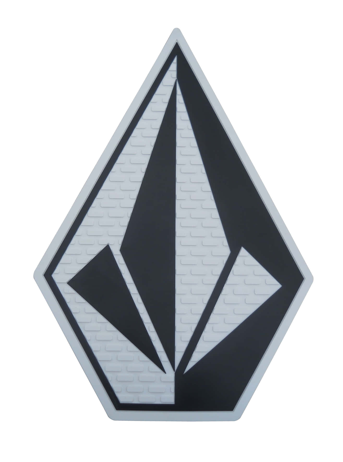 Volcom Logo Embossed Metal Badge