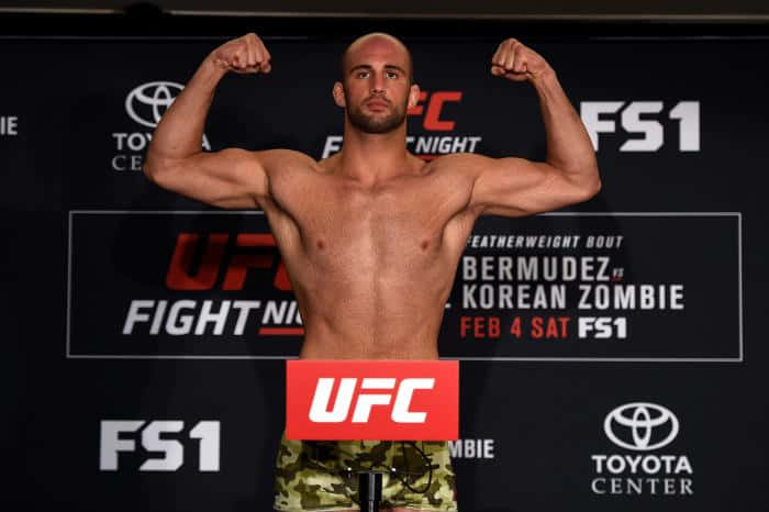 Volkan Oezdemir - Swiss Powerhouse In Mma Background