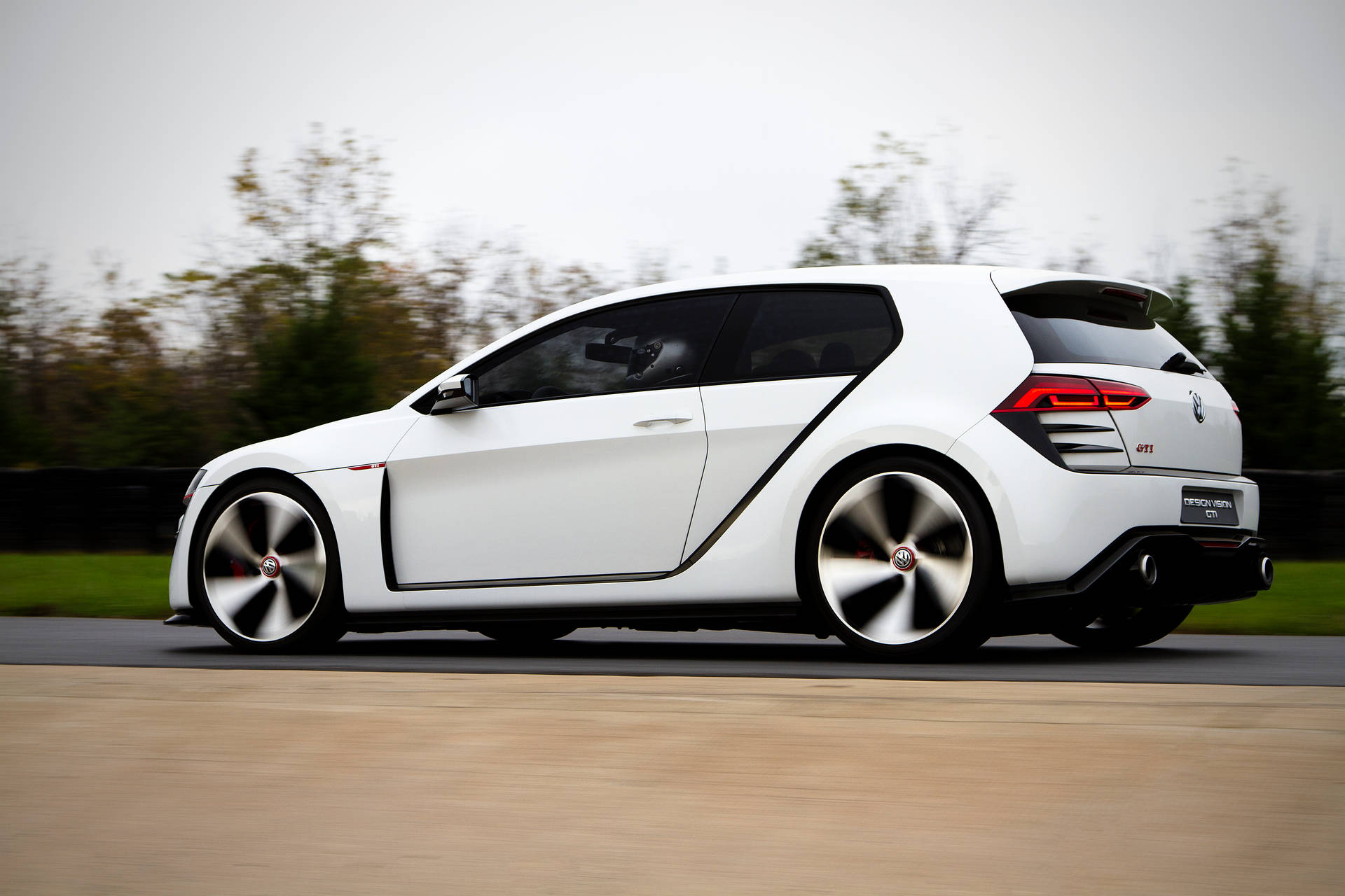 Volkswagen, Design, Vision, Gti, Concept Background