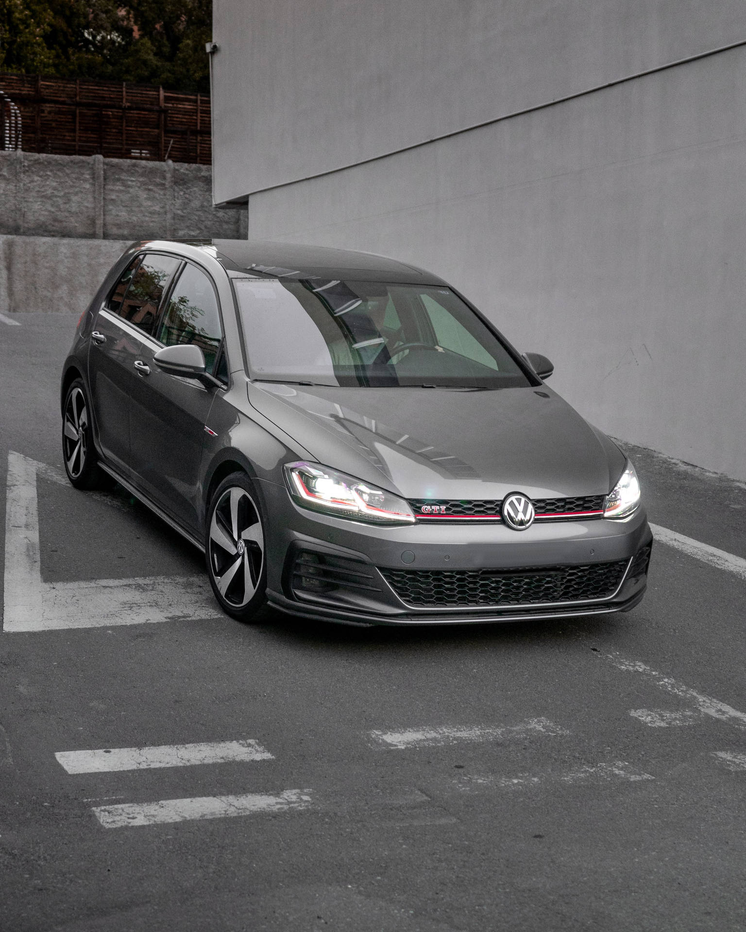 Volkswagen Golf Gti Mk7.5 Black Background