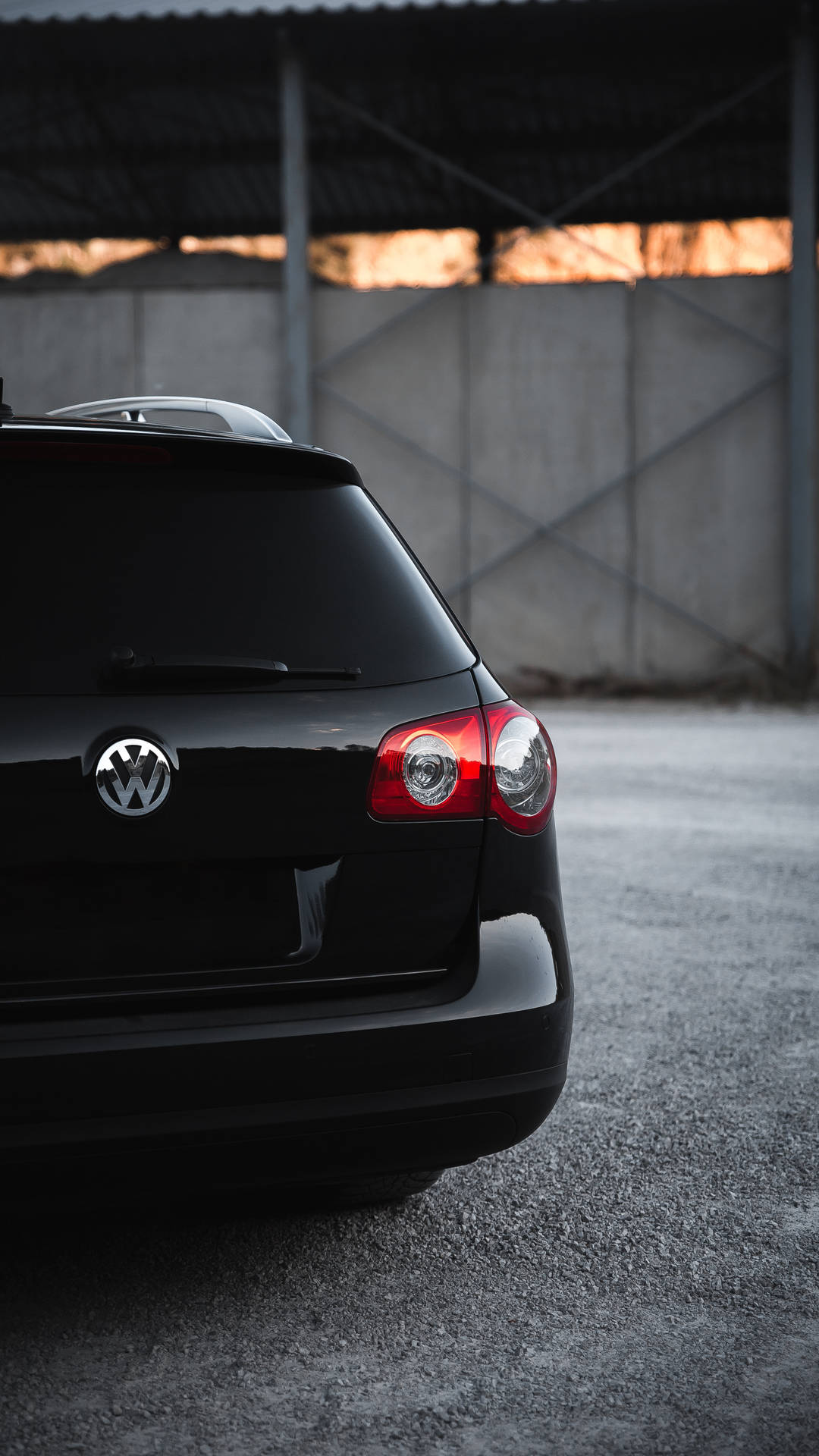 Volkswagen Golf V, Volkswagen, Car, Headlight, Rear View Background