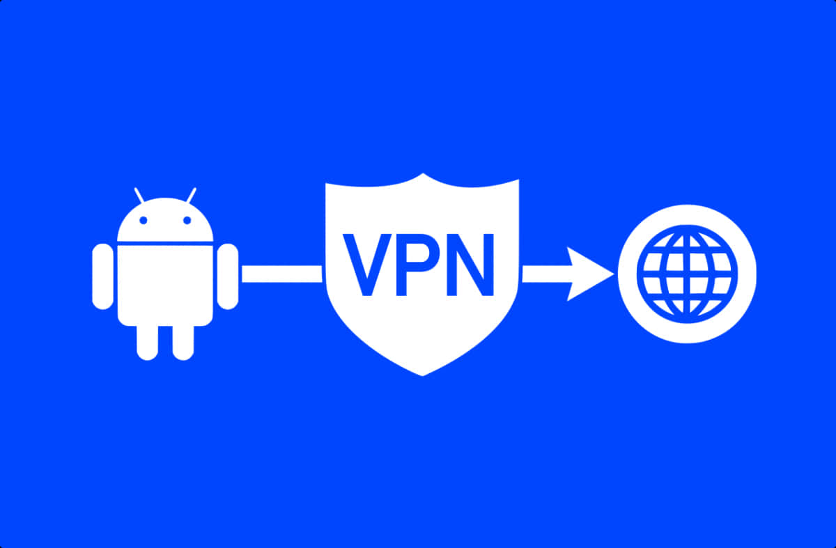 Vpn For Android With A Globe And A Shield