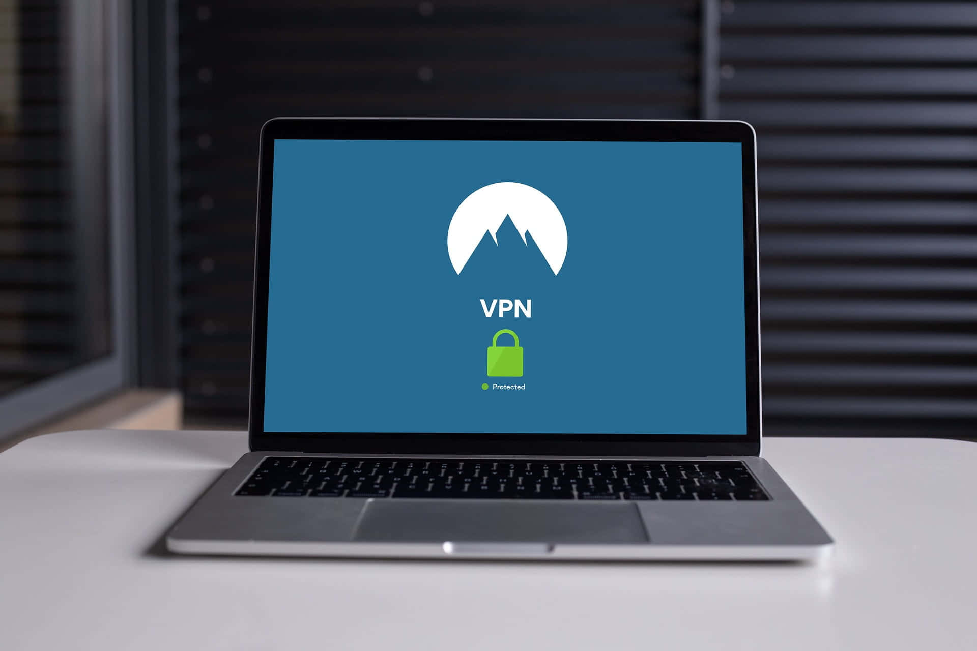 Vpn Nord Logo In Blue Background