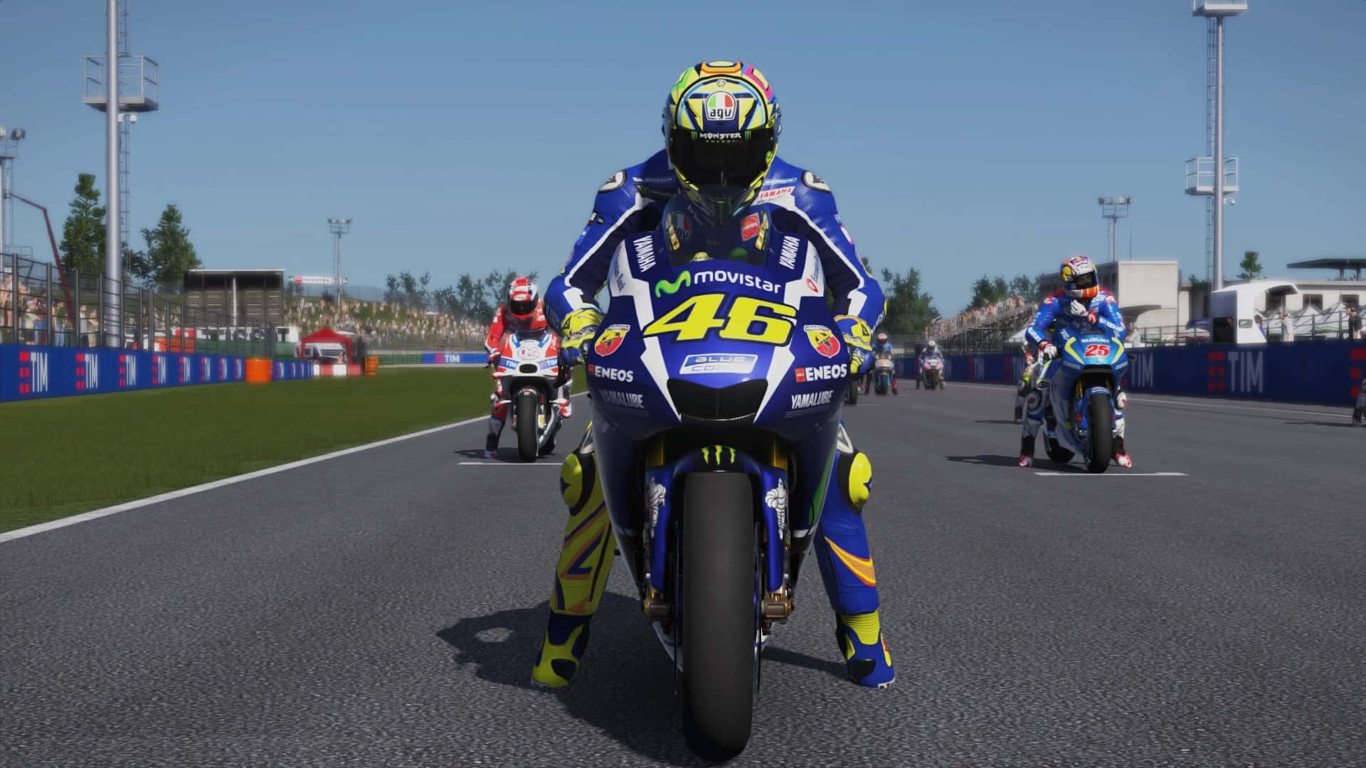 Vr46 In The Starting Line