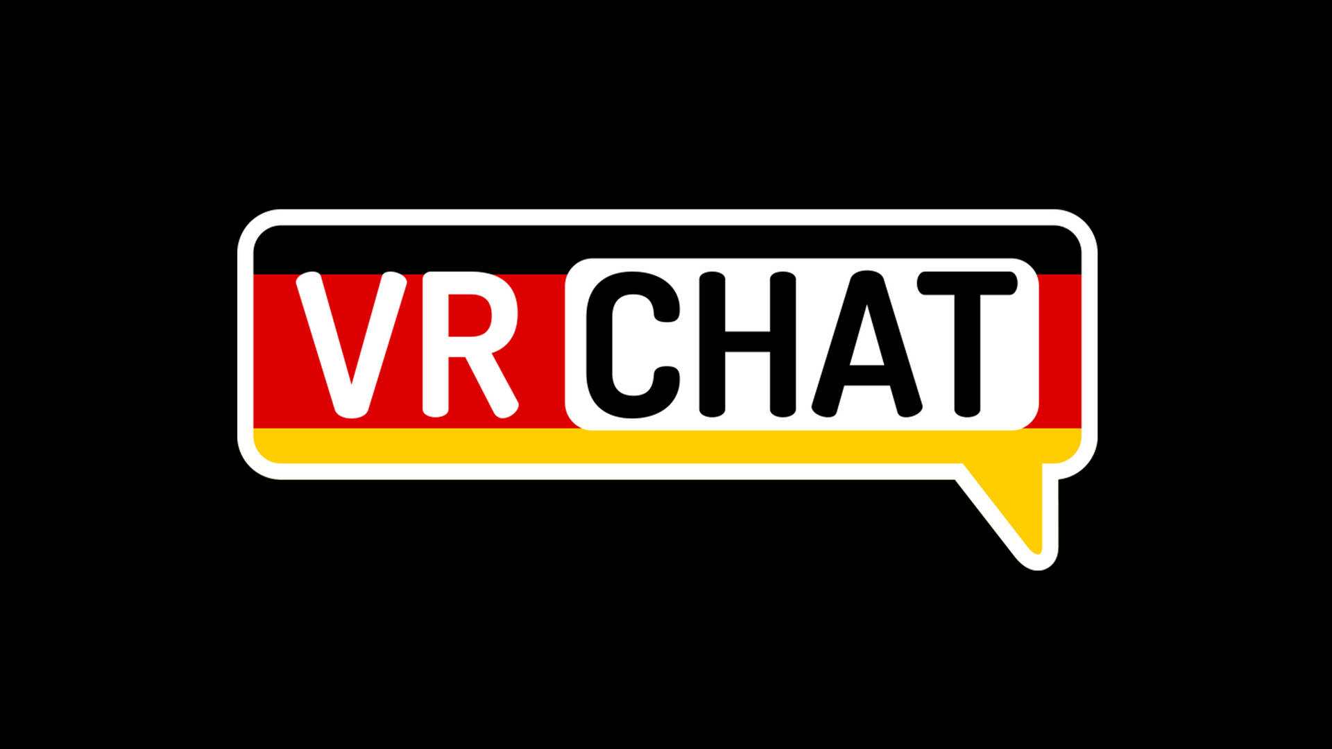 Vrchat Logo Illustration Background