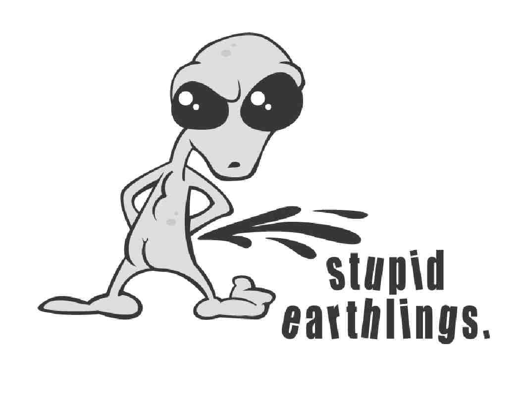 Vulgar Alien Art [wallpaper] Background