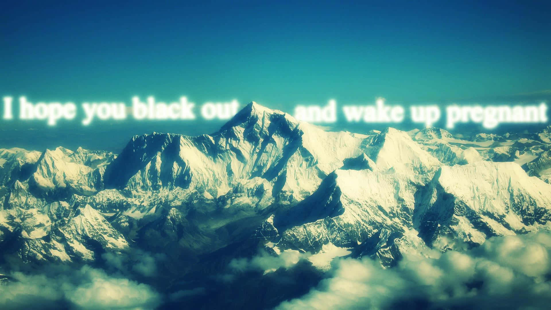 Vulgar Pregnant Quote [wallpaper] Background