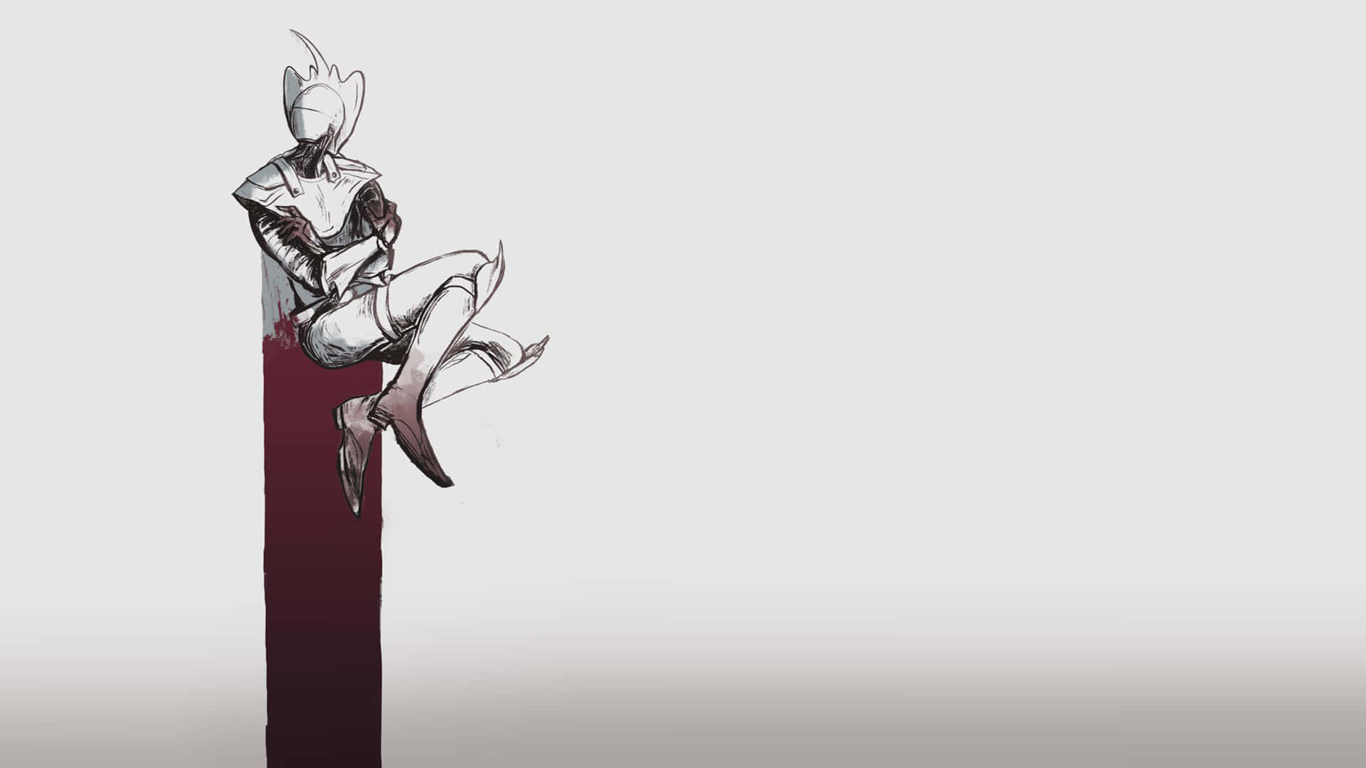 Vulgar Red Art [wallpaper] Background