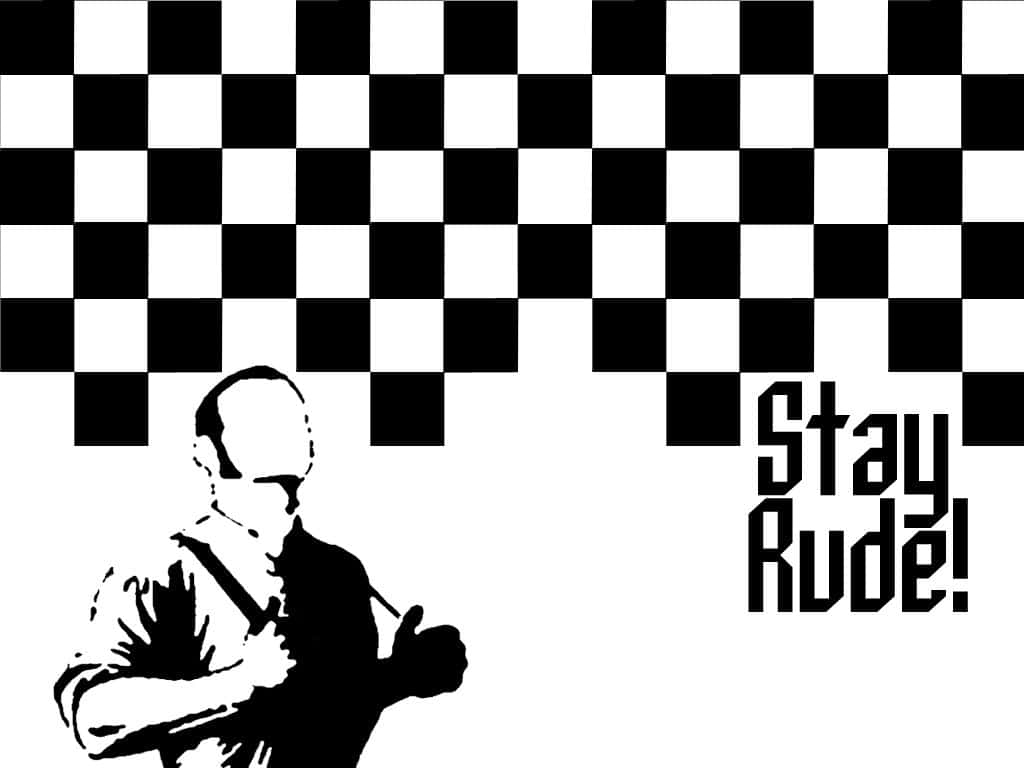 Vulgar Stay Rude Art [wallpaper] Background