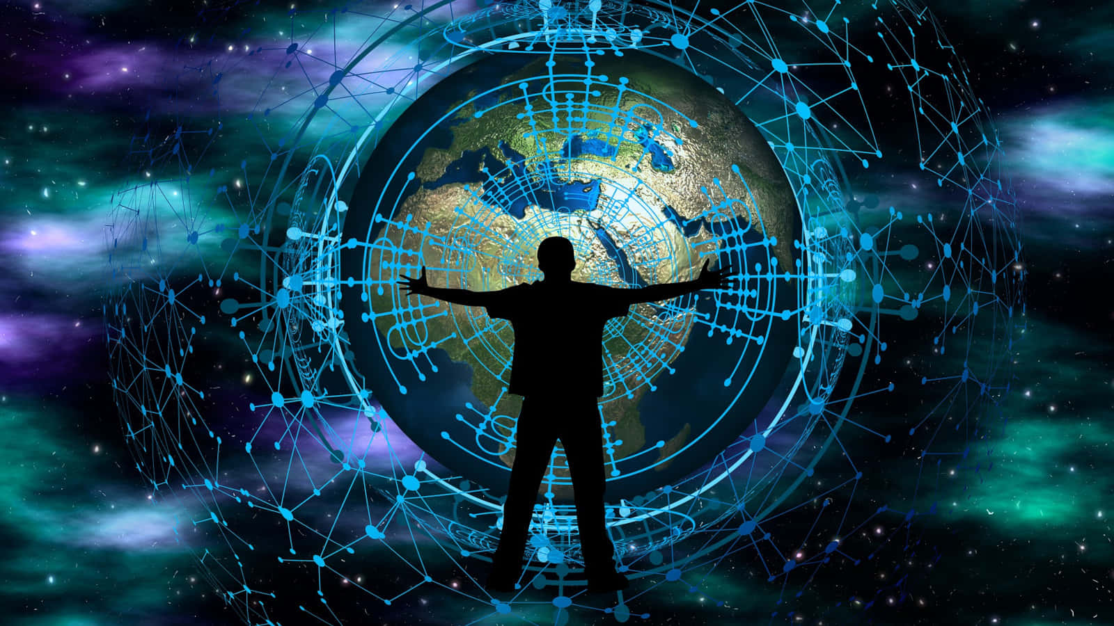 Vulnerable Cyber Space Background